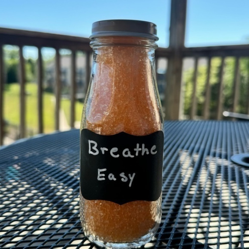 Orange Essential Oil Infused Bath Salts